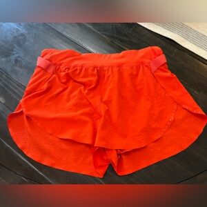lululemon athletica Red Athletic Shorts